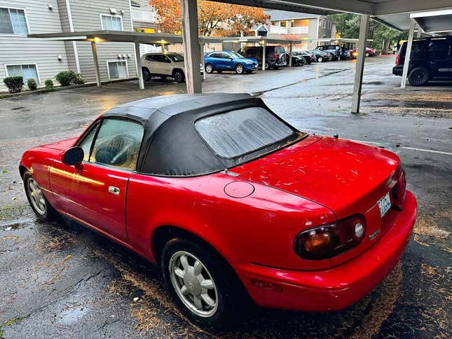 Image for article titled Mazda Miata, Bimota YB6, Lifted Lincoln Town Car Limo: The Dopest Cars I Found For Sale Online