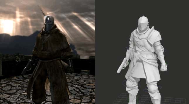 Dark souls mods-New Knight Armor