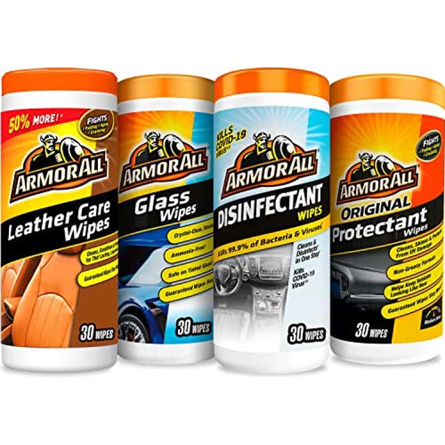 Image for article titled Armor All Interior Car Cleaning Wipes Kit, Now 16% Off