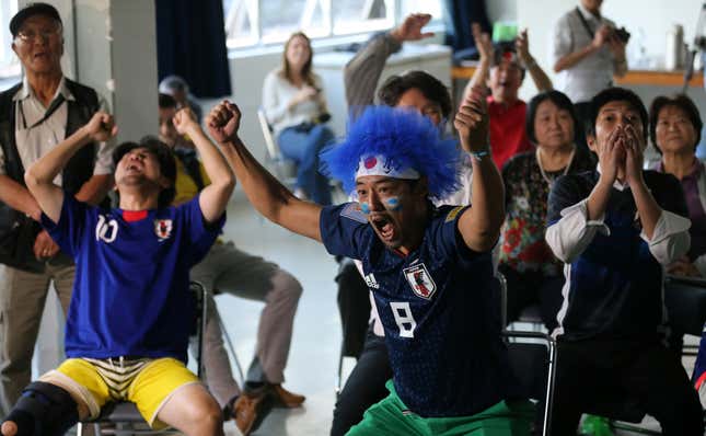 World Cup - Belgium vs Japan