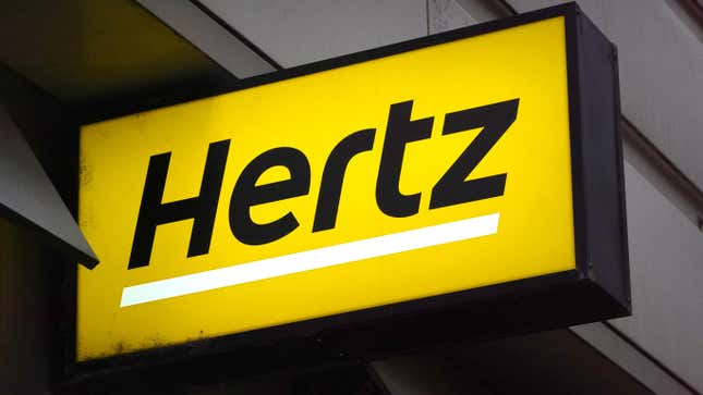 business new tamfitronics The Hertz logo