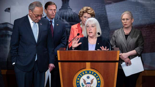 Image for article titled Dems Throw Hail Mary Pass to Biden on Abortion