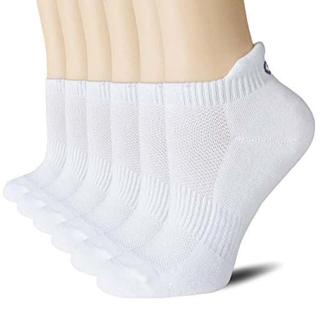 CS CELERSPORT Ankle Athletic Running Socks Low Cut Sport Tab Sock for ...