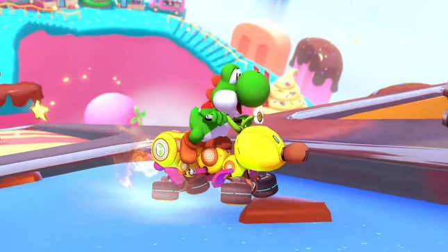 It looks like Mario Kart 8 Deluxe's DLC tracks could be coming