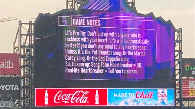 Colorado Rockies on X: “Today I got a message saying, 'Way to go