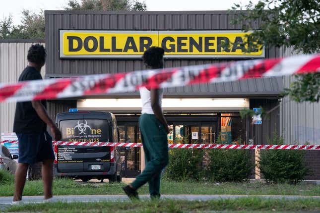 Image for article titled Should the Dollar General Where a Racist Mass Shooting Occurred Reopen?