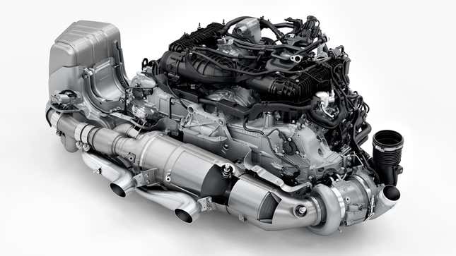 Engine of a 2025 Porsche 911 Carrera GTS