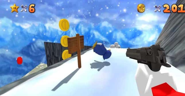 Super Mario 64 FPS Screenshots and Videos - Kotaku