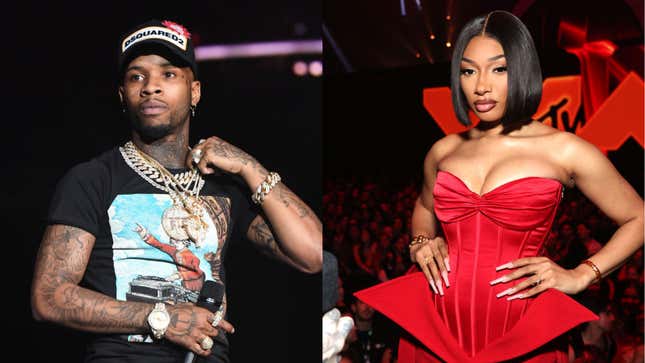 Image de l'article intitulé Torey Lanez répond à l’ordonnance restrictive de Megan Thee Stallion contre lui, et ça devient encore plus compliqué