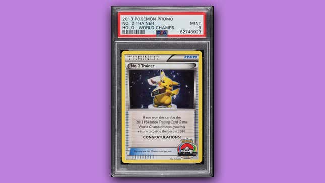 Extremely Rare Grade 9 Mint Kangaskhan Pokémon Card Up For Auction