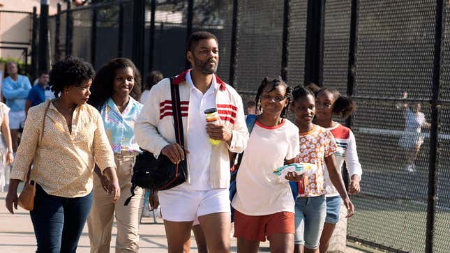 Image for article titled King Richard Trailer: Watch Will Smith Embody the Father of Tennis Superstars Venus and Serena Williams