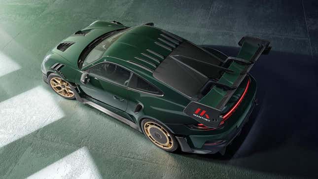 Image for article titled Porsche&#39;s Most Aggressive 911 GT3 RS Even Replaces The Rear Window With Carbon Fiber