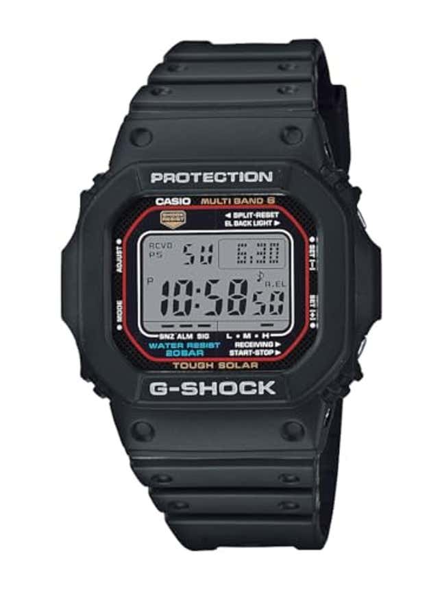 Image for article titled Casio G-Shock GWM5610-1 Men&#39;s Solar Black Resin Sport Watch, Now 31% Off