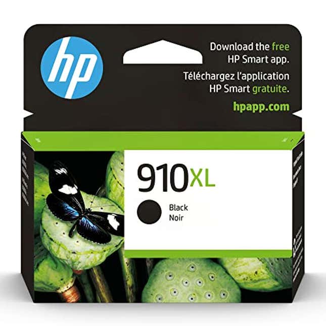 Image for article titled HP 910XL Black High-yield Ink Cartridge for HP Printers | Works with Printer Series: OfficeJet 8010, Now 28% Off