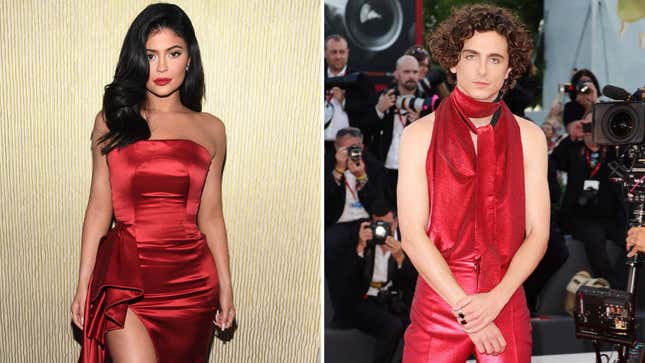 Image for article titled I Refuse to Believe the Kylie Jenner & Timothée Chalamet Dating Rumors