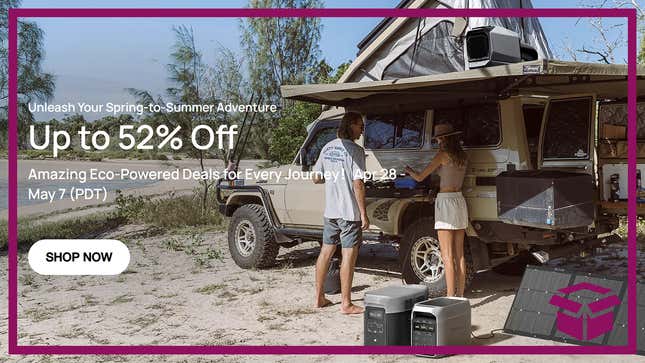 Image for article titled Power Up Your Adventures: Save Up to 52% On EcoFlow Power Solutions