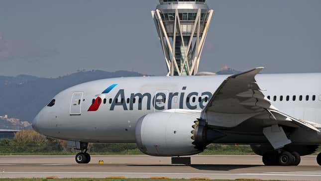 Flugzeug von American Airlines