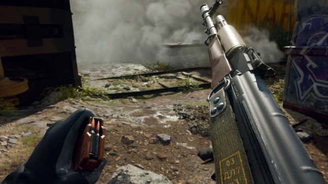 The reload animation of the AK-47 in Black Ops 6