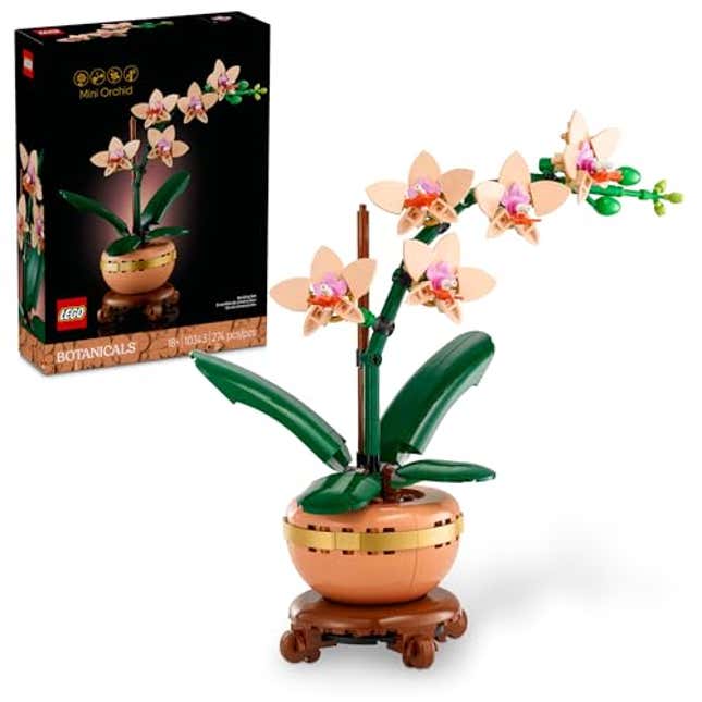 Image for article titled LEGO Botanicals Mini Orchid Building Set, Now 17% Off