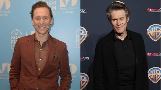 Tom Hiddleston; Willem Dafoe