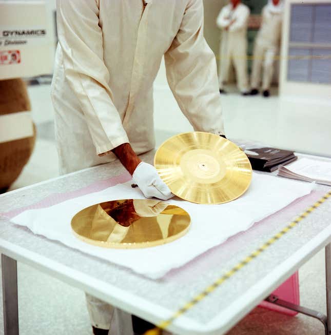 Carl Sagan's Master Of The Voyager Golden Record Is For Sale