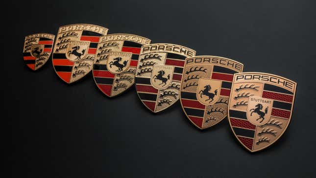 Image for article titled Here Are The Failed Porsche Crest Redesigns From The 1960s