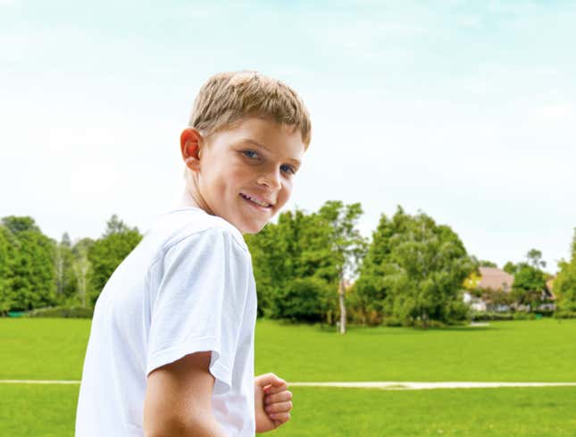 Image for article titled Kid Insists You Time Him