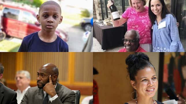 Image for article titled Clarence Thomas Goes White, Wendy Williams&#39; Guardian Revealed, A &#39;Star Witness&#39; in Fani Willis Scandal, And A Black Boy Is Found Dead