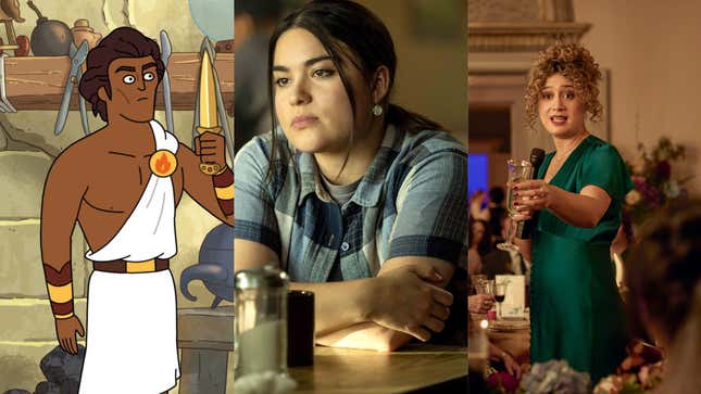 Krapoplis; Devery Jacobs in Reservation Dogs; Rose Matafeo in Starstruck 
