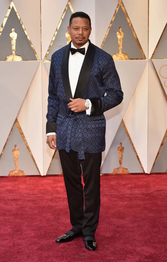 Terrence Howard attends the 89th Annual Academy Awards at Hollywood &amp; Highland Center on February 26, 2017 in Hollywood, California.