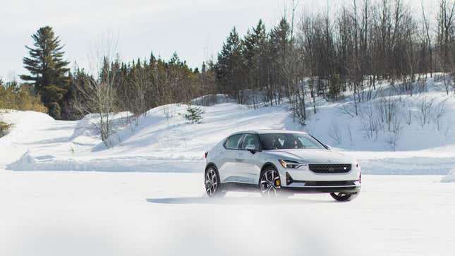 Image for article titled The 2023 Polestar 2 Helped This Texan Learn How to Become a Competent Winter Driver