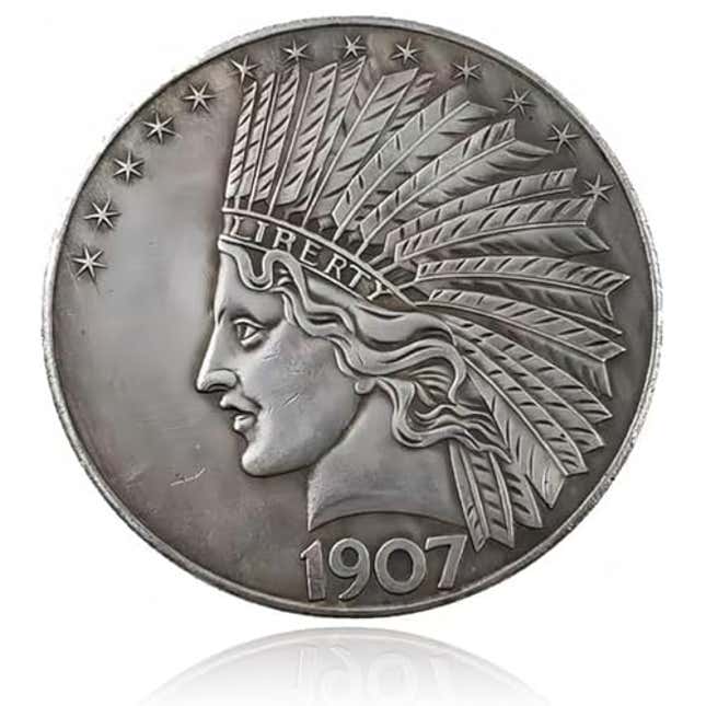 Image for article titled Antique Liberty Indian Head $10 Dollar Coin, Now 11% Off