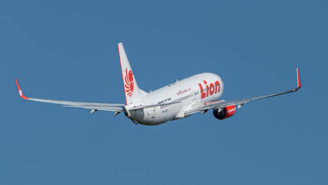 A Lion Air Boeing 737-8GP