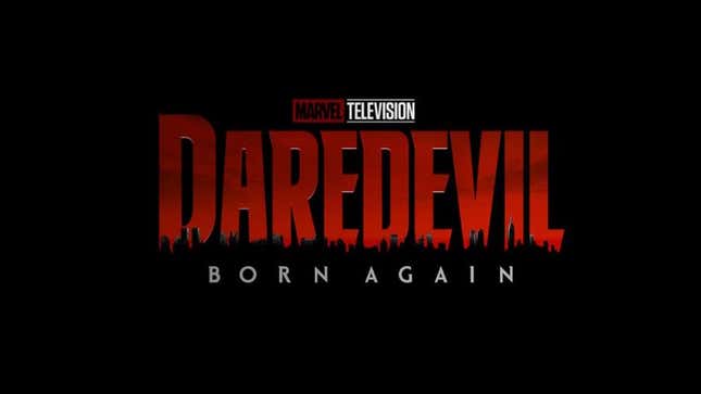 The Daredevil logo.