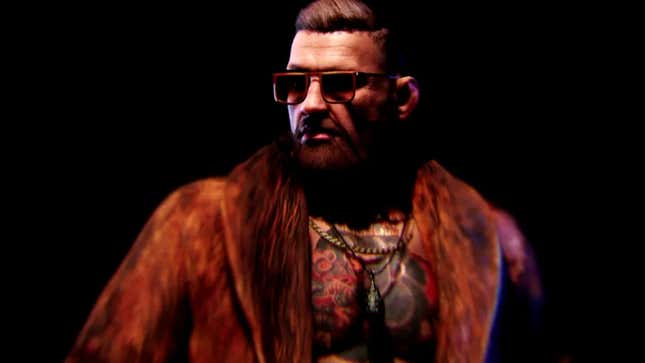 A look at how Conor McGregor appears as The Disruptor in Hitman: World of Assassination