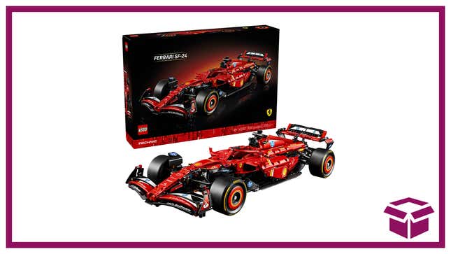 Image for article titled LEGO&#39;s Newest Ferrari F1 Model Is The Perfect Gift For The Aspiring Racer