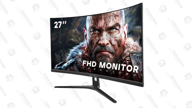 Crua 27&quot; Curved Gaming Monitor | $145 | Amazon