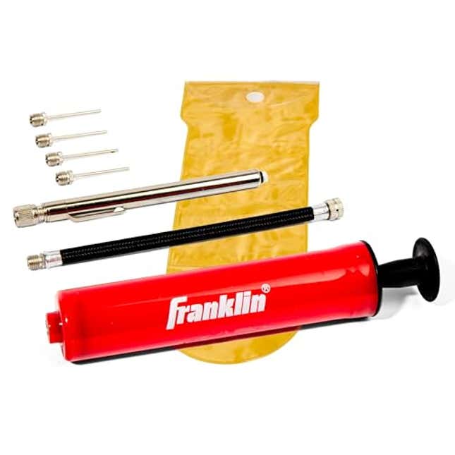 Image for article titled Franklin Sports Ball Pump Kit, Now 45% Off