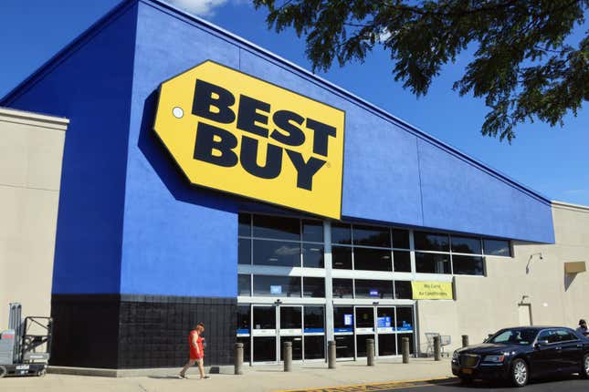 A Best Buy in Levittown, New York. 