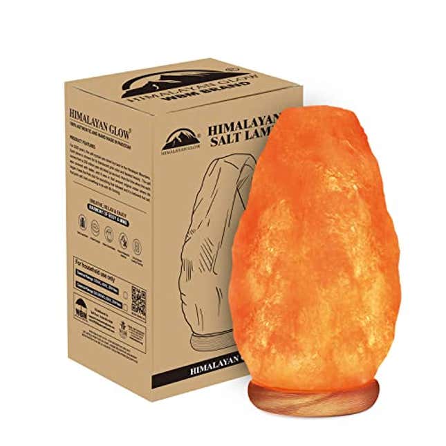 Image for article titled Uncover the Best Himalayan Salt Lamp Deal, 39% Off Today