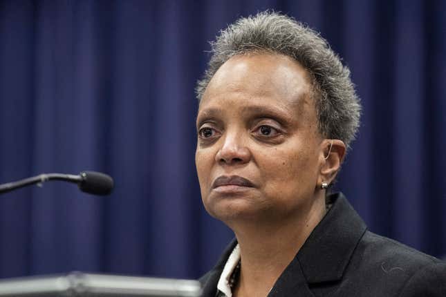 Chicago Mayor Lori Lightfoot