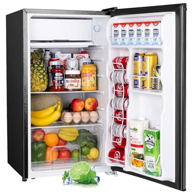 Image for article titled Upstreman 3.2 Cu.Ft Mini Fridge with Freezer, Now 22.22% Off