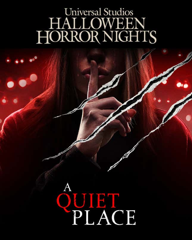 Horror Nights A Quiet Place 2024 house Universal Studios