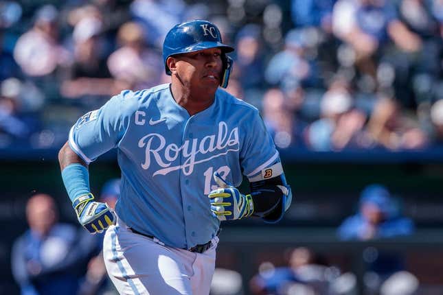 Salvador perez hotsell royals jersey