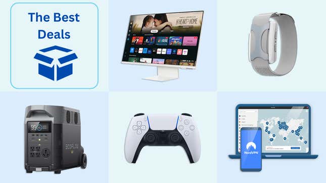 Image for article titled Best Deals of the Day: Samsung, PlayStation 5, EcoFlow, NordVPN, Apollo Wearable & More