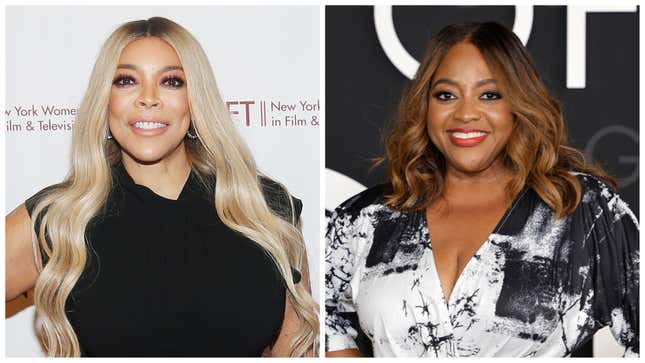 Wendy Williams, left; Sherri Shepherd.