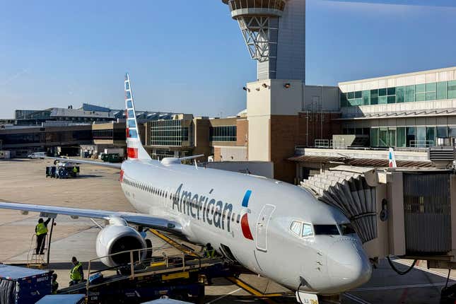 Un avion d’American Airlines