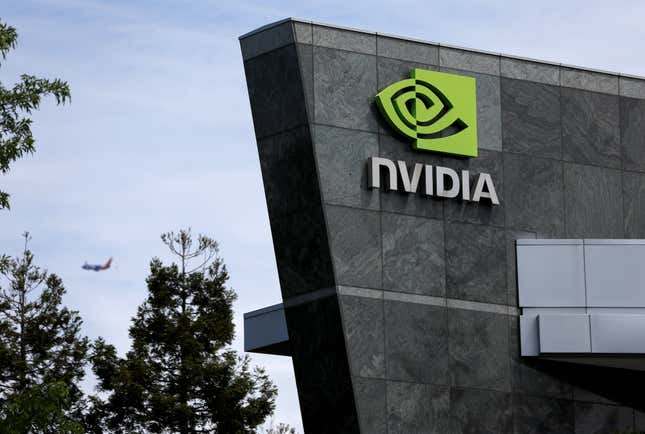 AI chipmaker Nvidia’s stock is up 87% this year so far. 