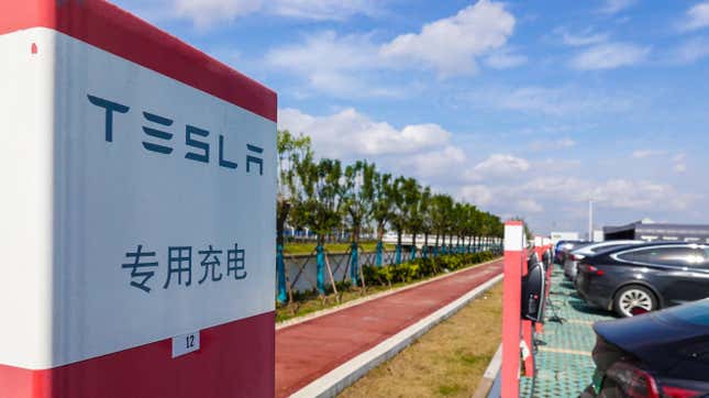 Image for article titled Tesla Wants Parts Suppliers in China to Be Given Priority as Power Grid Strains During Heatwave