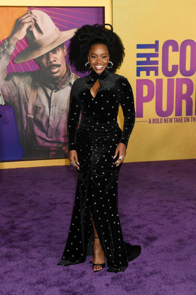 Image for article titled The Fabulous Fashions of &#39;The Color Purple&#39; Premiere